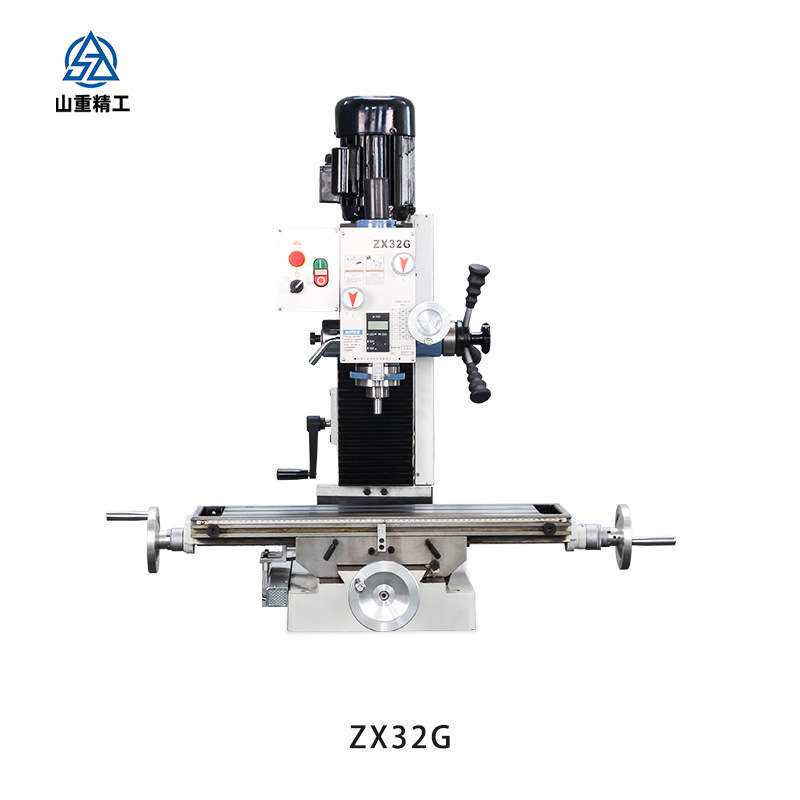钻铣床ZX32G台式钻铣床家用铣床 微型金属加工钻床工业通用钻铣床