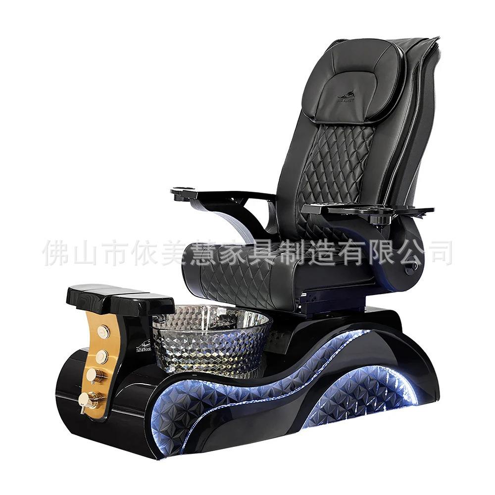 2025足浴沙发电动美甲躺椅足疗店修脚泡脚沙发洗浴桑拿采耳足疗床