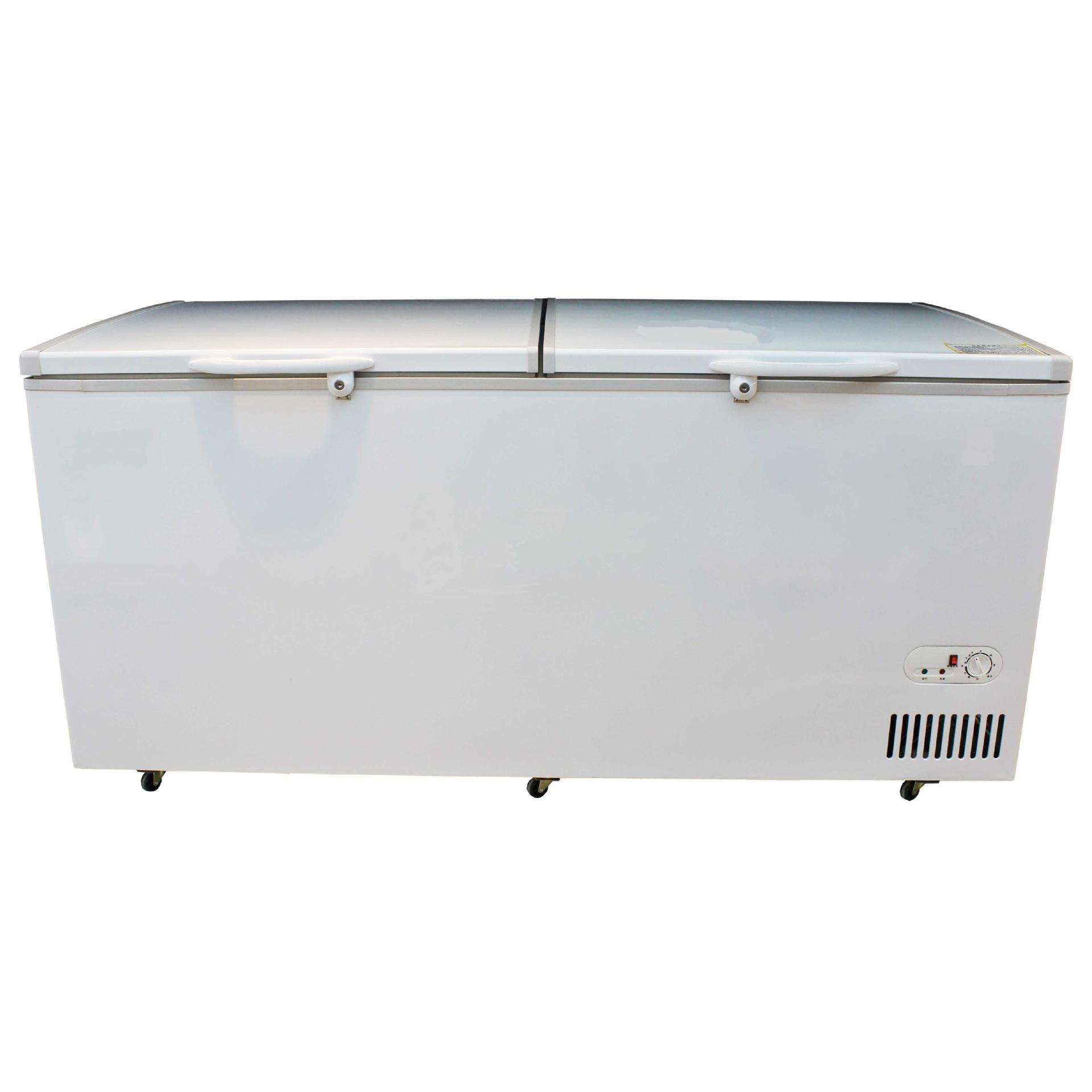 美利乐725升太阳能冷柜直流冰柜BD-725家用商用24V