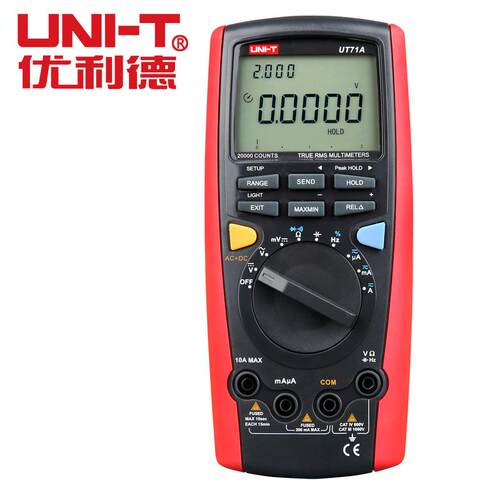UNI-T/优利德UT71A智能型数字万用表 UT-71A自动量程数字万用表