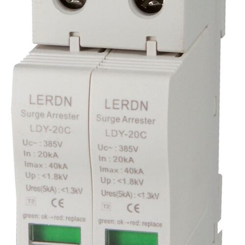雷尔盾电源防雷器 LDY-20C/2P 单相220V 40KA避雷器 浪涌保护器2P