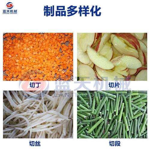 多功能莲藕切片机 全自动莲藕切条机 不锈钢莲菜切片设备厂家直销