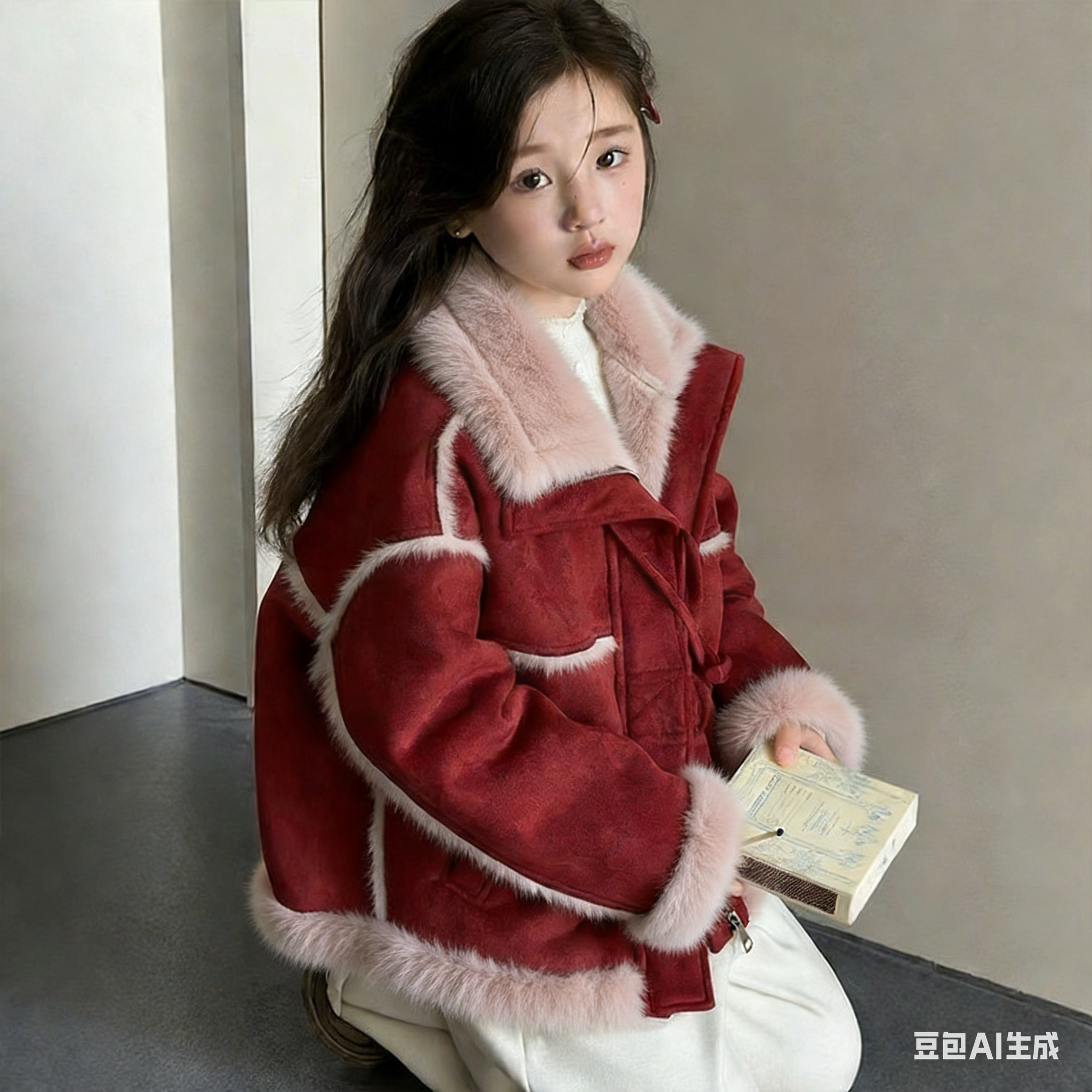 皮毛一体外套年服,童装/婴儿装/亲子装,皮草/仿皮草,淘宝优惠券,粉丝福利购,淘宝优惠卷