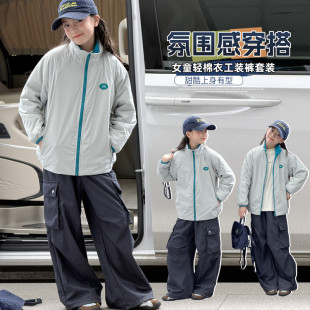 双面穿绿色棉衣深秋款校服神奇