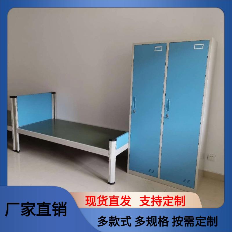 铁艺床单人床宿舍简约床架加厚型材床铁架床架子床单层铁床钢架床