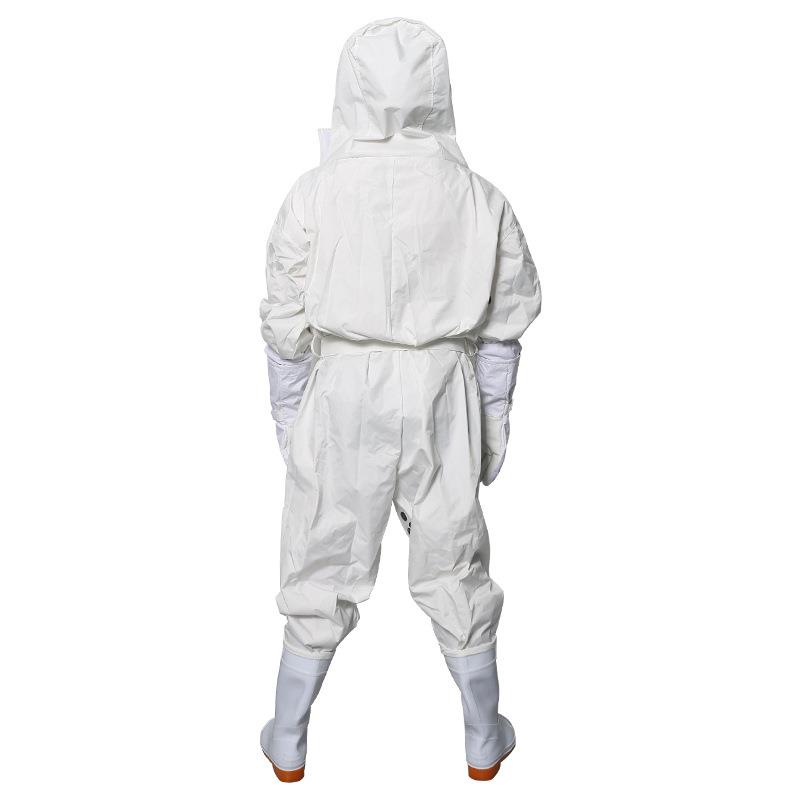 成楷科技 防蜂服全套防马蜂虎头蜂 双层PVC加厚抗蛰刺连体防护服