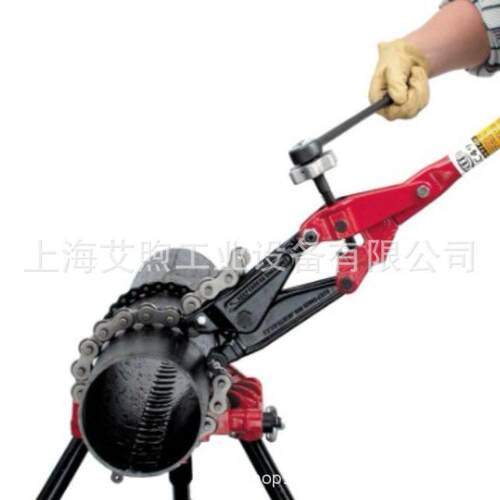 REED力得SC49/SC59手动棘轮冲程击链条式切管机 铸铁管切管器