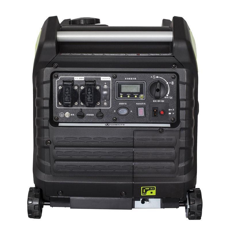 萨登3kw汽油发电机220v家用小型3000瓦数码静音便携式房车户外用