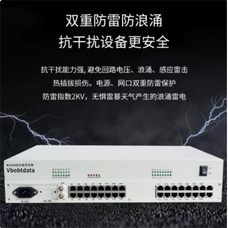 VboTdata电信级PCM综合复用设备+30路电话+1个E1接口