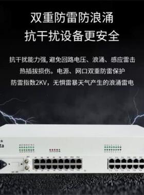 VboTdata电信级PCM综合复用设备+30路电话+1个E1接口