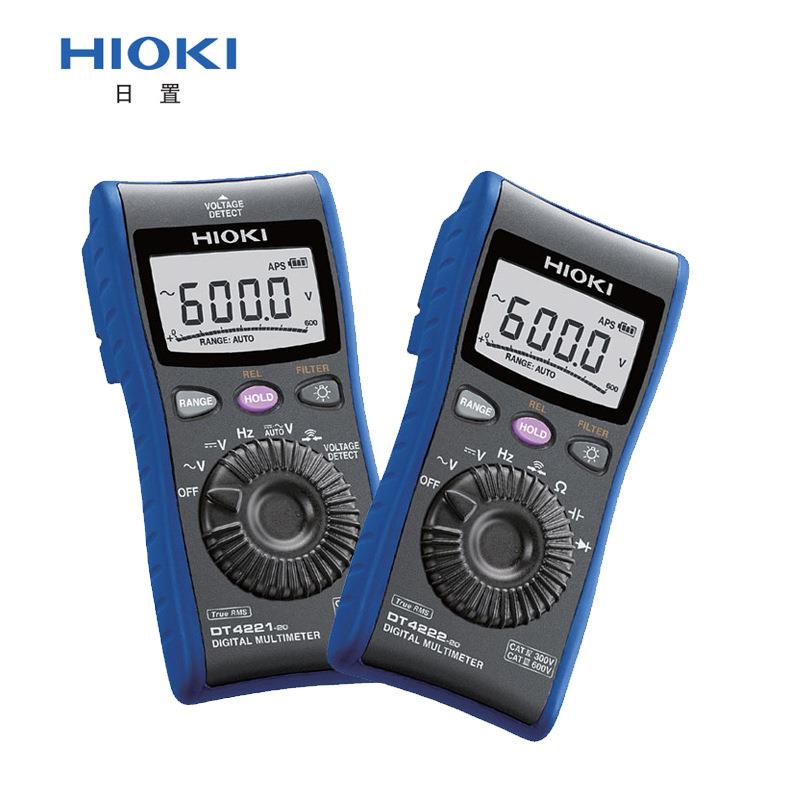 HIOKI日置DT4221/4222数字万用表三位半万用表 基本精度±0.5%