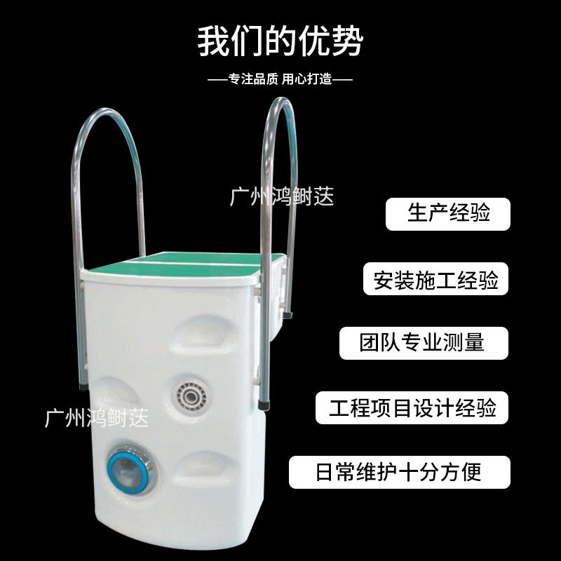 壁挂式水过滤机一体式泳池水处理过滤器别墅小型泳池水循环清洁器