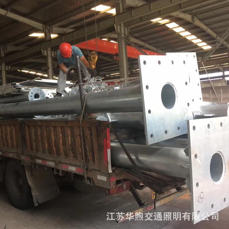 工厂自产自销道路指路牌标志杆整体热镀锌高速公路标志杆量大从优