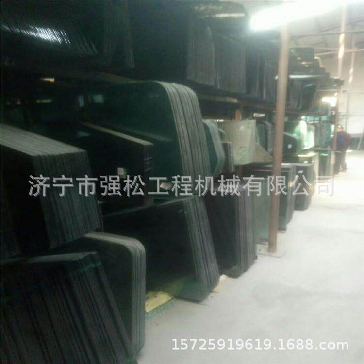 销售挖掘机推土机装载机驾驶室玻璃总成欢迎可做各种型号玻璃