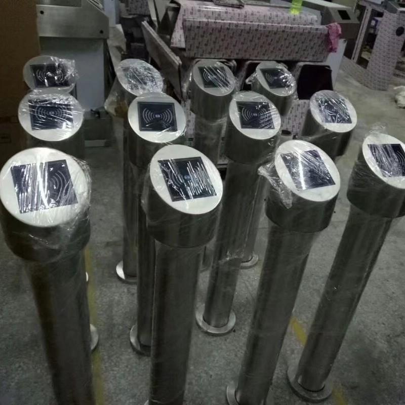 门禁刷卡机立柱人脸识别落地支架读卡器别墅按钮立柱楼宇可视对讲