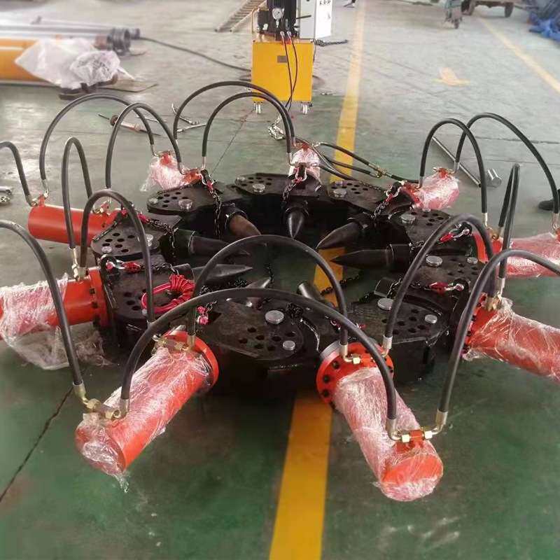 液压破桩机圆桩方桩桥梁建筑破桩截工程机械混凝土水泥桩收割油缸