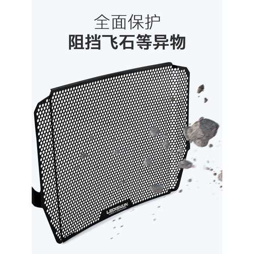 适用凯旋765RS Triple S Triple R 改装散热器保护罩水箱网防护网