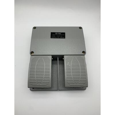 ZGYDE YDT1-16 铝壳 灰色双踏板 脚踏开关 脚踩开关 配KH9011芯子