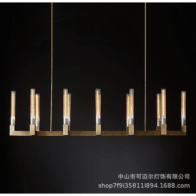 厂家直供美式吊灯客厅创意简约吊灯简约后现代轻奢餐厅酒店吊灯