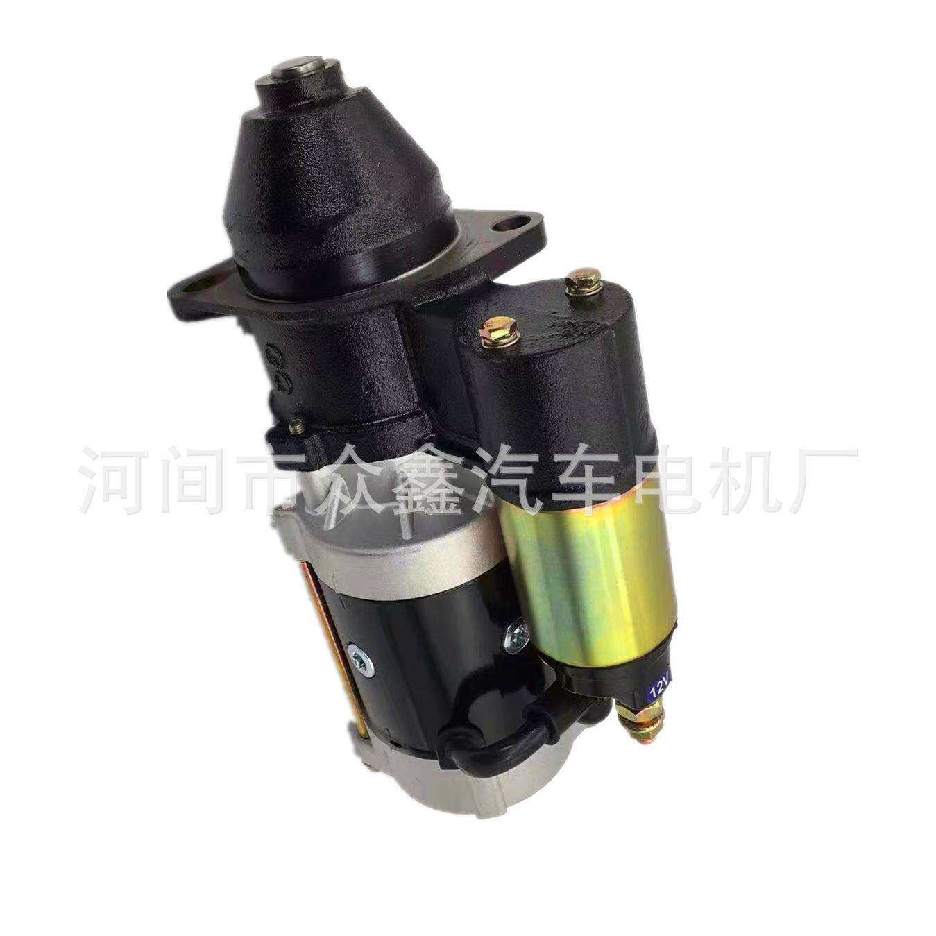潍坊 30/40KW发电机组K4100 ZH4100系列柴油机12V起动机QDJ1409D