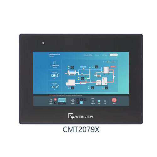 CMT2079X威纶通CMT系列7寸触摸屏 800*480分辨率 双网口新品发布