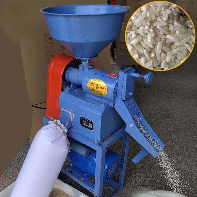 家用碾米机小型220v玉米小麦碾米粉碎机打米机剥壳稻谷大米脱壳机