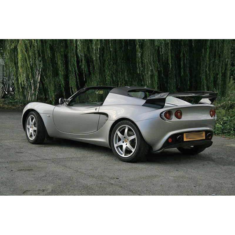 适用Elise路特斯Exige S2碳纤维改装 EXG款尾翼加装 后扰流定风翼