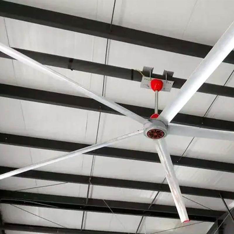 永磁大吊扇用于大型车间加工 体育场 仓库物流等通风7.3米大吊扇