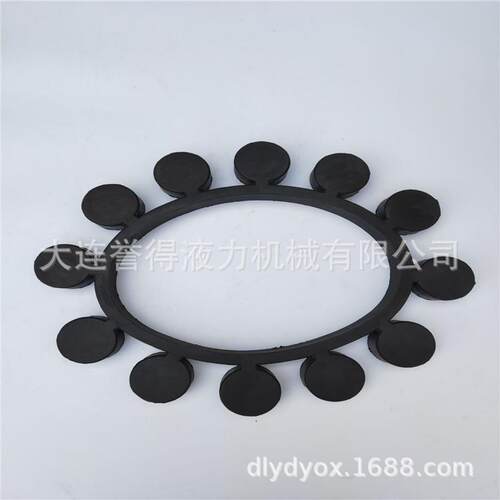 弹性块液力偶合器YOX450-500-600耦合器梅花垫
