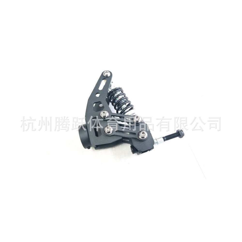 Diy手工改装长板滑板悬挂机械机械弹簧减震桥弹簧支架四轮滑板