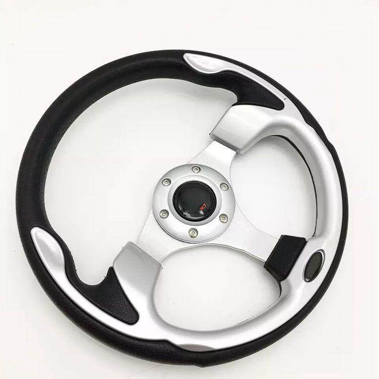 工厂直销供应PU汽车转向盘13寸方向盘赛车改装方向盘罗技Go-kart