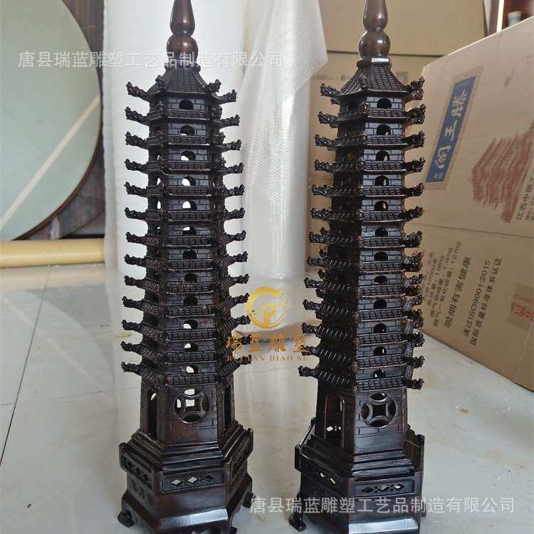 纯铜文昌塔 零售龙头塔 铸铜文昌塔尖塔 40 50 60 80 1 米塔