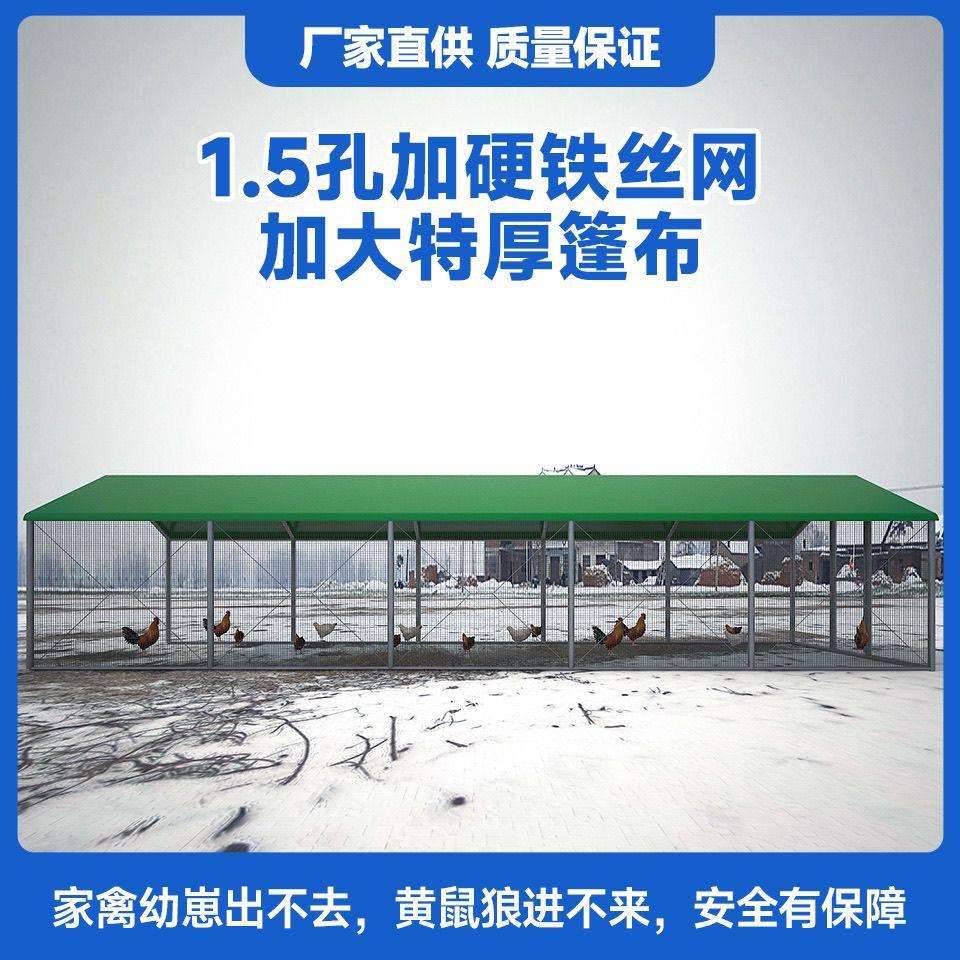 养鸡棚全套鸡舍围鸡户外养殖大棚全套养鸡围栏网鸽笼孔雀笼其他