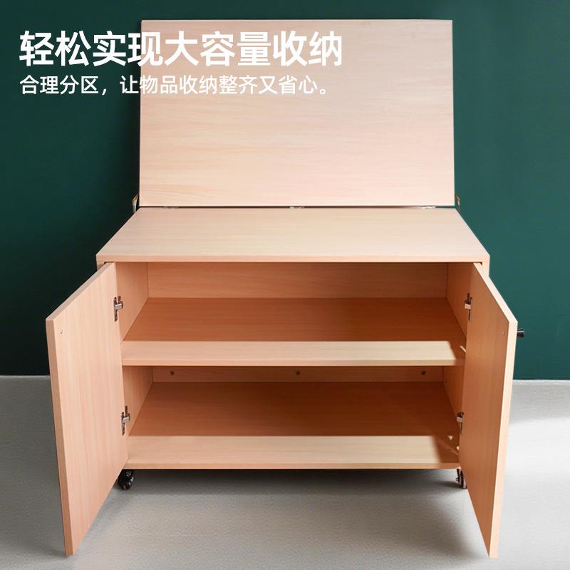 绘岳可折叠移动柜子静物台美术写生摆放柜子收纳工作桌绘画静物桌
