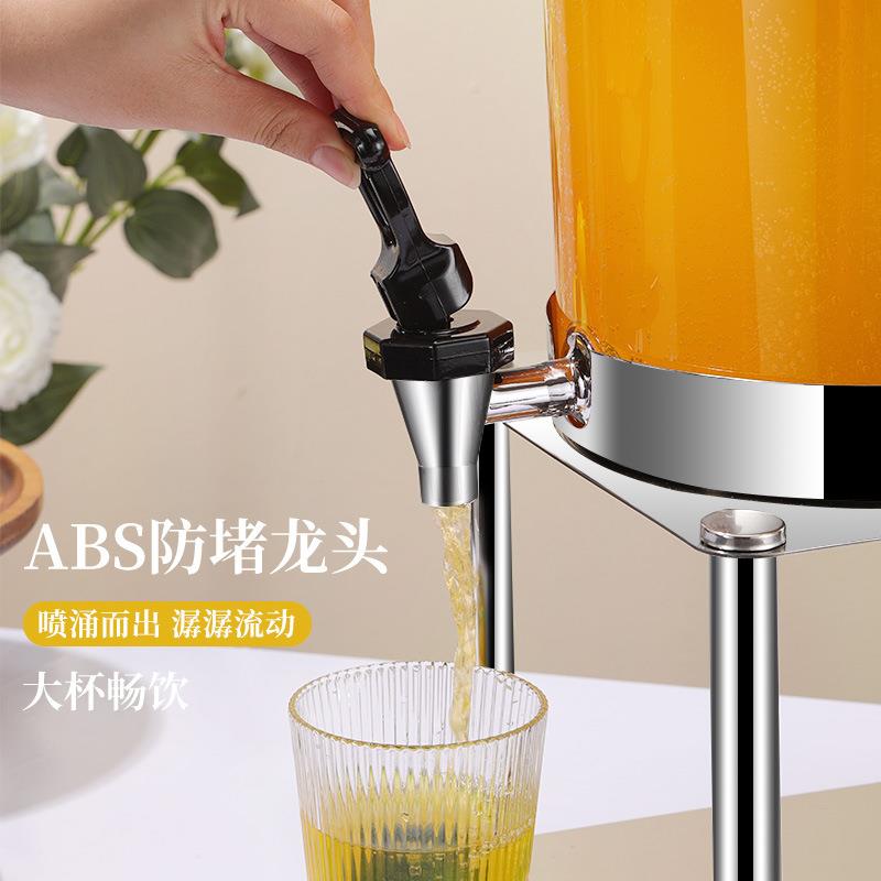 意创商用不锈钢果汁鼎酒店用品自助餐牛奶鼎容器酱油分配器冷饮桶