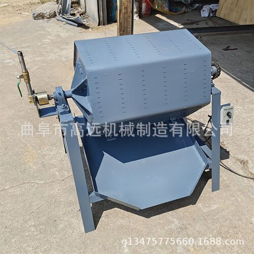 铸件厂切割零件批量打磨机 铁件滚筒除锈机 加内衬六角滚筒抛光机