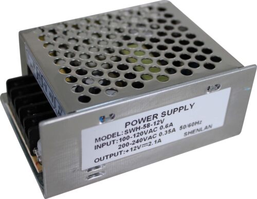 AC220V转DC12V 2.1A 直流电源适配器 数显电流电压面板表直流电源