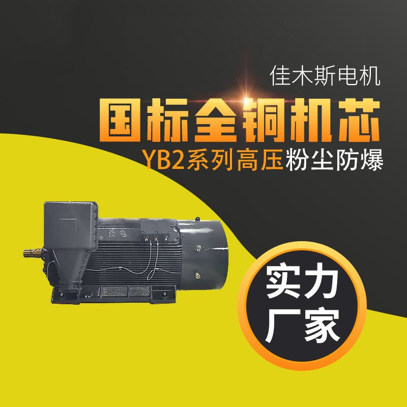 佳木斯电机马达YB2系列高压电动机隔爆型三相异步(H355~H560)
