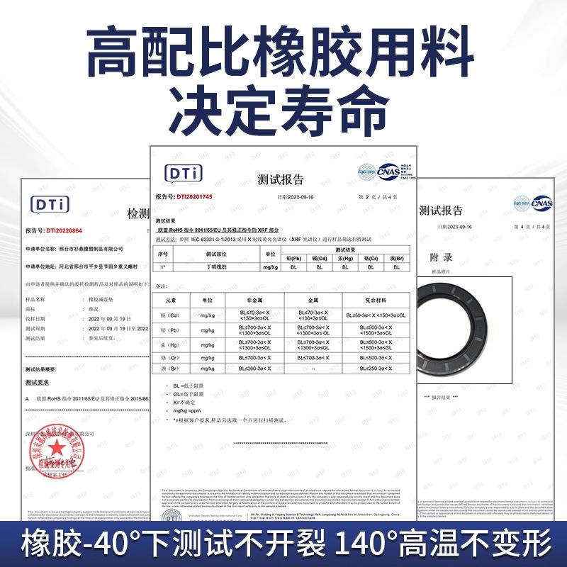 丁晴橡胶TC/TG4骨架油封耐油耐磨双唇密封圈旋转轴密封内径11-20