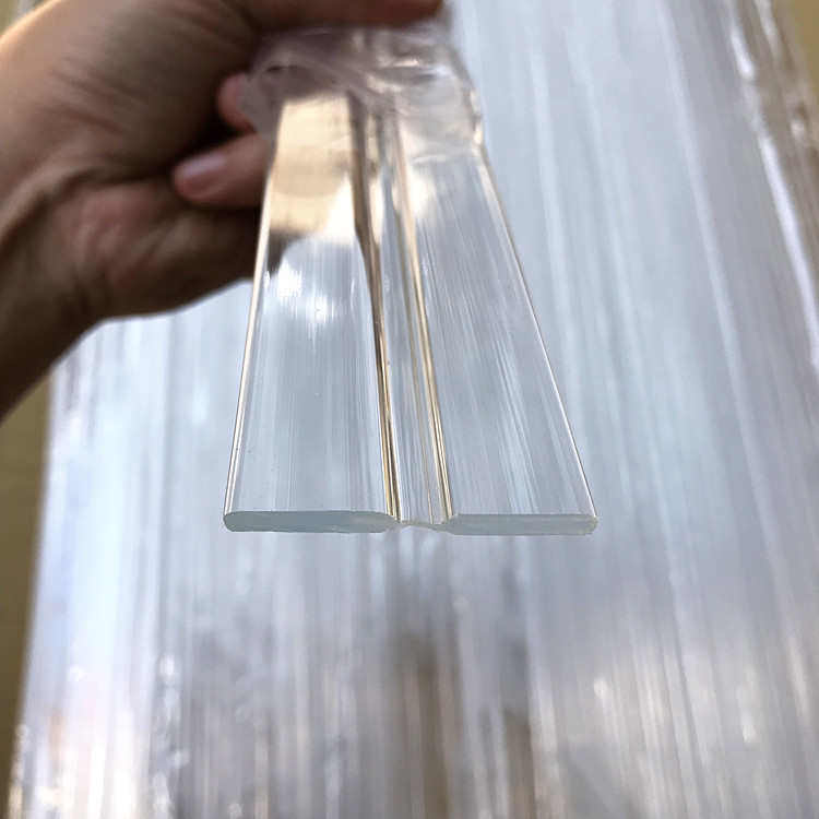 定制无轴耐力平口亚克力透明合页 门柜四方铰链活页门轴 无缝链胶