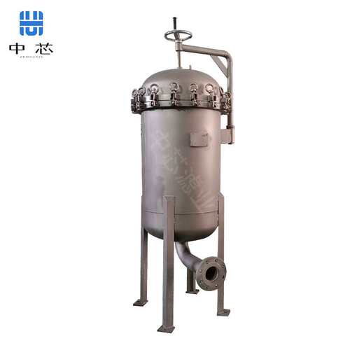 中芯滤业龟背袋式过滤器 304/316单袋式不锈钢过滤器