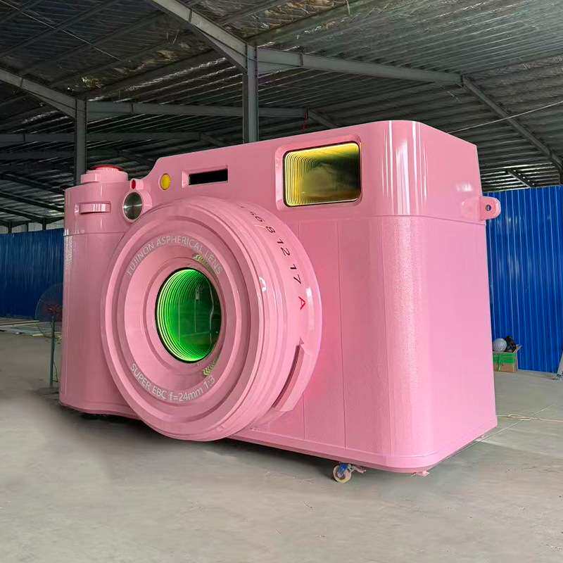 网红移动售卖亭照相机模型移动餐车商用景观小屋多功能驿站