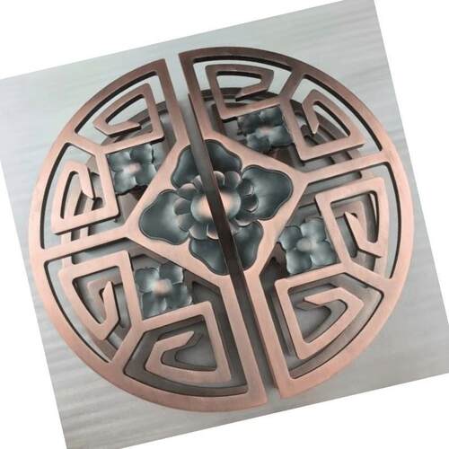 木质中式屏风复古建筑沙盘材料模型迷你家具门窗隔断微缩景观摆件