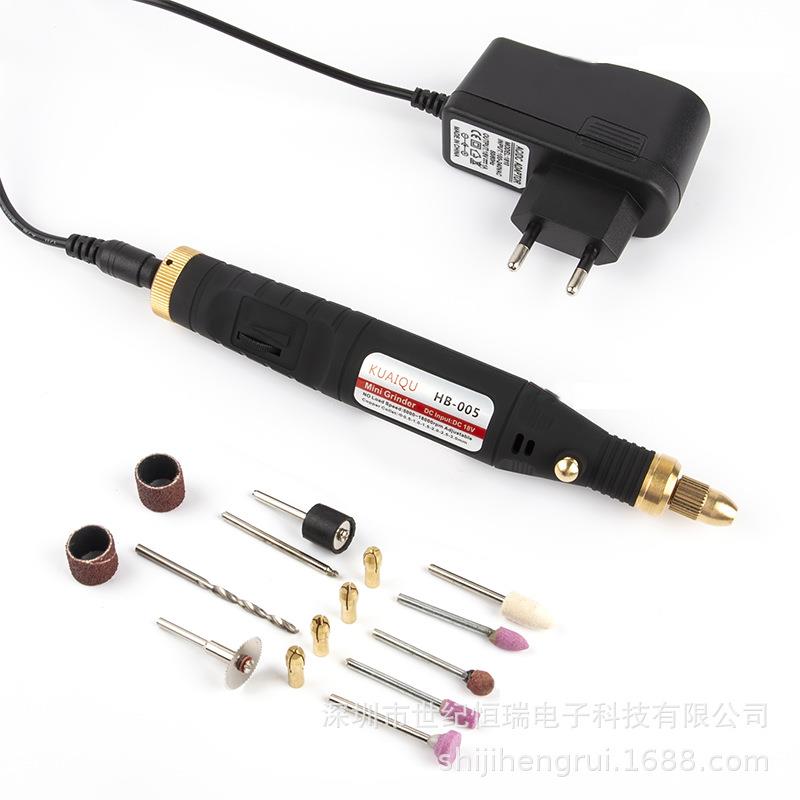 小型手持电磨机电动雕刻工具打磨抛光切割工具迷你小电钻电磨笔