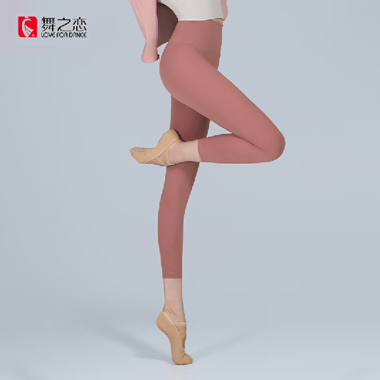 舞之恋女弹力紧身九分芭裤芭蕾舞