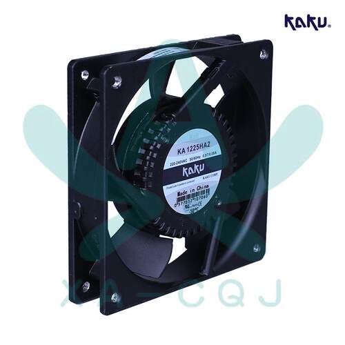 KA1225HA2BT KAKU卡固滚珠轴承AC220V 0.09A 12025电机柜散热风扇