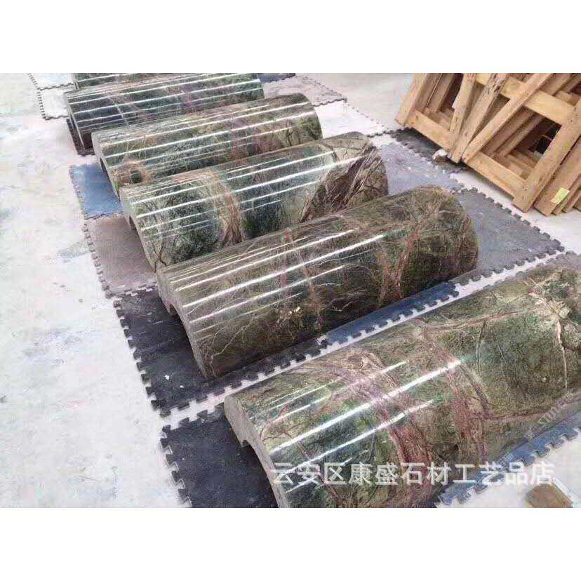 大量供应雨林绿大理石 热带雨林绿色大理石