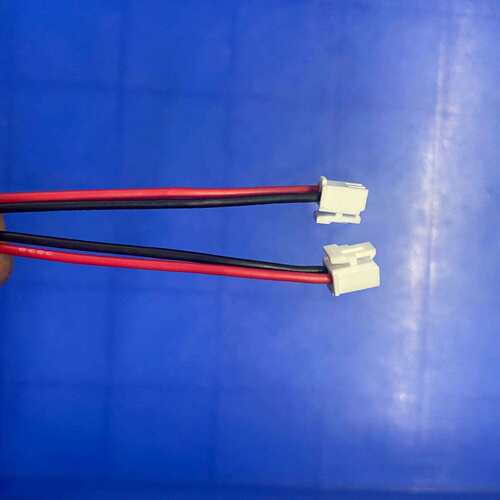 XHS-2P端子线 间距2.54连接器 壳子背面代扣XHB