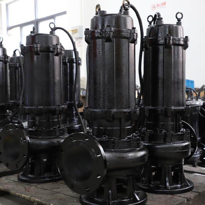 鹤见南方合资排污泵潜污泵污水泵50WQ5.5kw排污提升泵