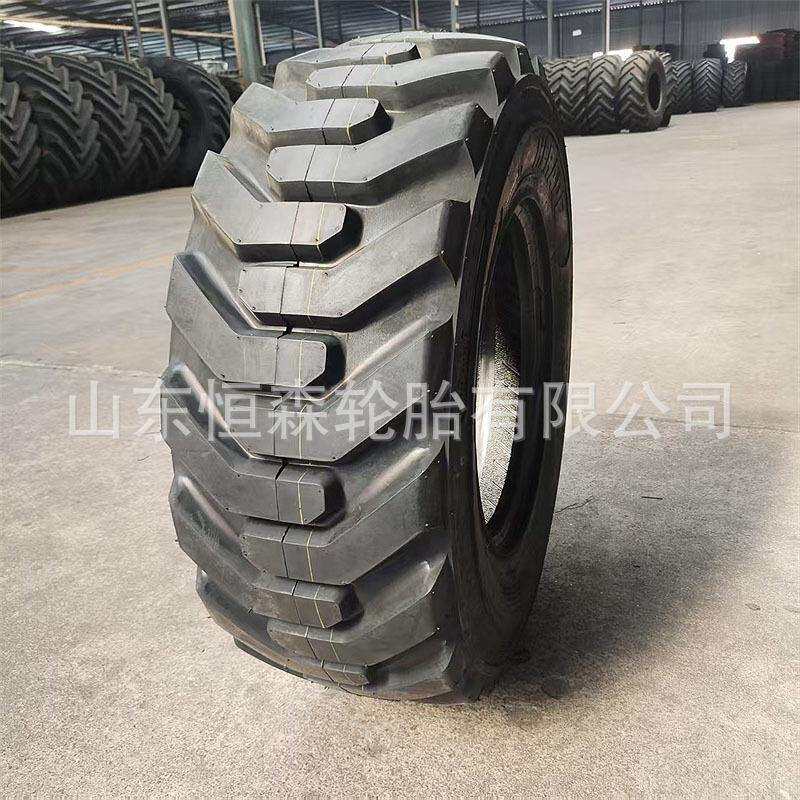 亨瑞达英文12×16.5滑移式装载机轮胎 12-16.5铲车工程胎加强人字